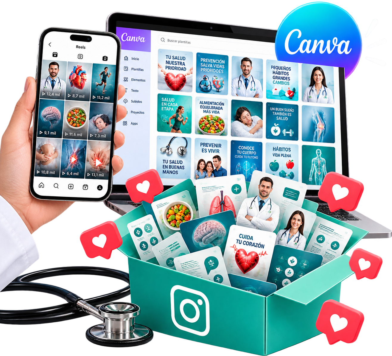 Reels para Médicos